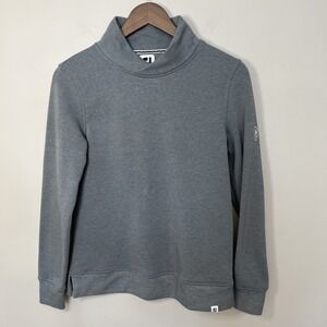 Footjoy Women's Gray Crossover Neck Pullover Golf Leisure‎ Size Small